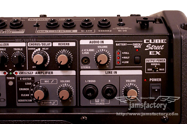 楽器レンタル Roland Cube Street EX